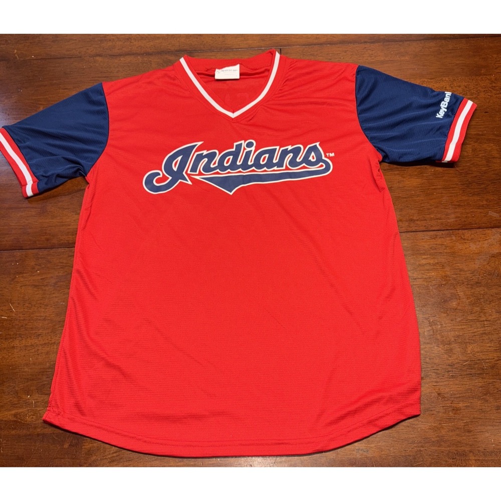 Mr. Smile FRANCISCO LINDOR  Cleveland Indians t-shirt Jersey XL #12